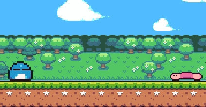 Frog Adventure level screenshot